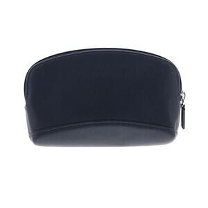 Leatherology Navy Blue Makeup Pouch Bag Zipper 5 X 7”